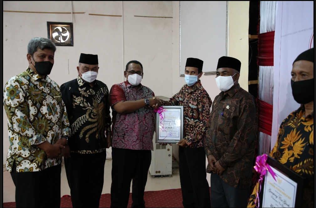 Gampong Pante meraih Juara Pertama Lomba Gampong Tahun 2021 tingkat Kabupaten Aceh Utara.