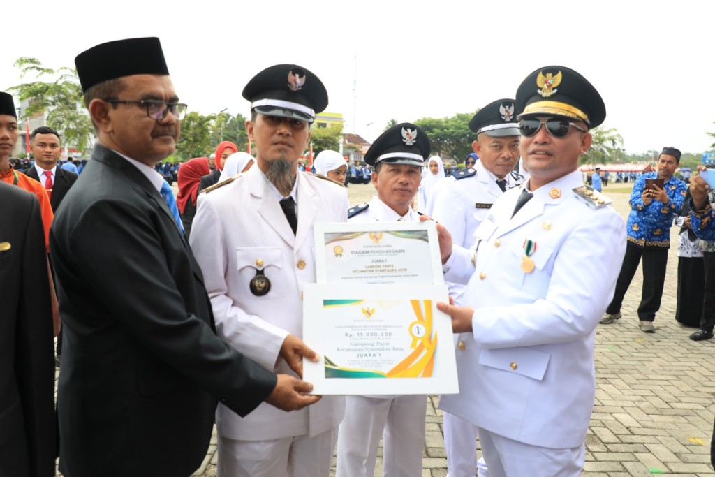 Gampong Pante meraih Juara Pertama Lomba Gampong Tahun 2025 tingkat Kabupaten Aceh Utara.